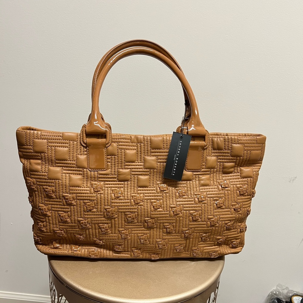 - Sondra Roberts New York Camel color Large Purse